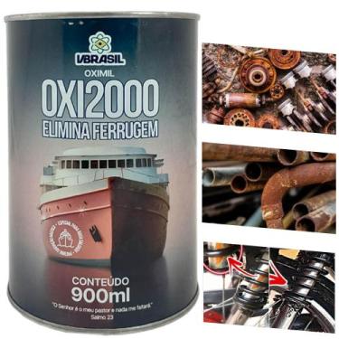 Imagem de Oxmil Elimina Ferrugem 900 ml - Anticorrosivo muito eficaz na eliminaç