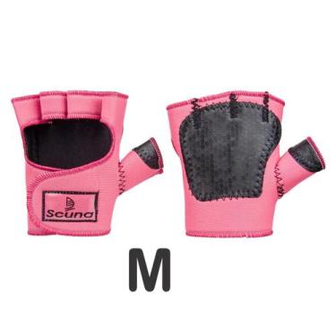 Imagem de Luva para Musculação Academia Ginástica em Neoprene Rosa - SCUNA, M