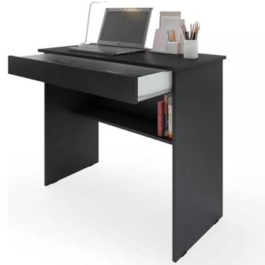 Imagem de Mesinha Computador Multiuso Escritorio 1 Gaveta(PRETO)