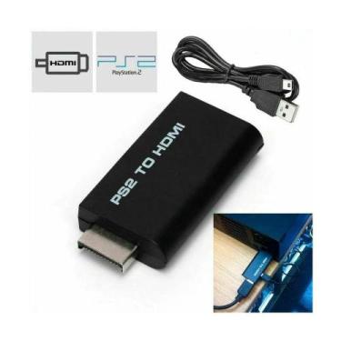 Imagem de Conversor de PS2 para HDMI AV 1080p 720p Adaptador Áudio e Vídeo Kapbo
