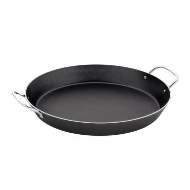 Imagem de Frigideira Paellera Loreto Paella Alumínio Antiaderente Grafite 38 Cm 5,4l - Tramontina 20125038