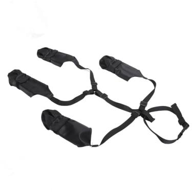 Imagem de Botas de Cachorro Leggings Confortáveis ​​sapatos de Cachorro Ajustáveis ​​Botas de Cachorro Com Leggings para o Dia de Neve No Inverno Caminhada Ao Ar Livre (S)