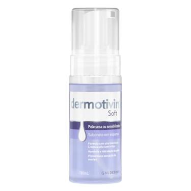 Imagem de Dermotivin Espuma De Limpeza Facial Pele Seca Ou Sensibilizada Soft 130ml