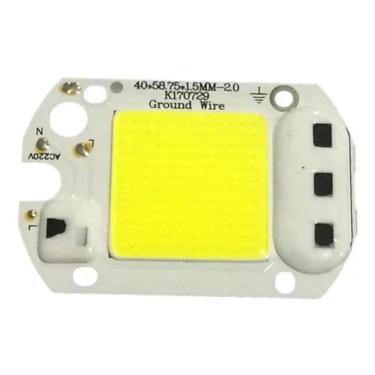 Imagem de Kit 10 Chip Led 50W 6000K Inteligente Funciona Sem Reator 220V