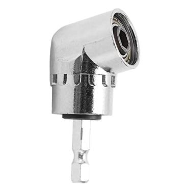 Imagem de 105 ° Bit Driver Elbow, 6.35mm (1/4inch) Hex Shank Extensão, aptador de soquete magnético, para brocas elétricas, espaços estreitos, DIY, reparos automotivos e eletrônicos