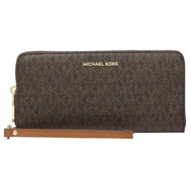 Imagem de Michael Kors Jet Set Travel Continental, Marrom, One Size, Jet Set Travel Continental