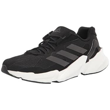 Imagem de adidas Tênis de corrida masculino X9000l4, Preto/Preto/Branco, 8.5