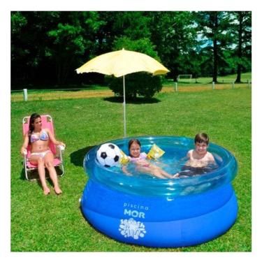 Imagem de Piscina Inflável De Plástico 2.400 Litros Redonda Splash Fun MOR 1053