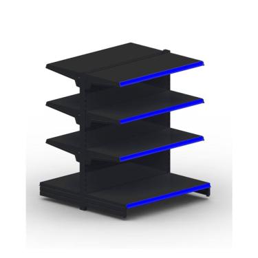 Imagem de Gôndola Centro Inicial Polar Preto 30.40 1,24m GC124