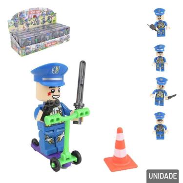 Imagem de Boneco Monta e Desmonta Patrulha Scooter - Tudo em Caixa