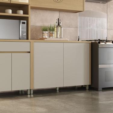 Imagem de Balcão 2 Portas 120cm Condessa 100% MDF Nesher Móveis 