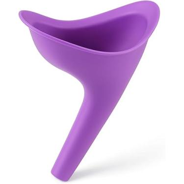 Imagem de Urinol Feminino Portátil Reutilizável – Faça Xixi em Pé com Conforto e Higiene | Ideal para Viagens, Trilhas, Festas e Banheiros Públicos
