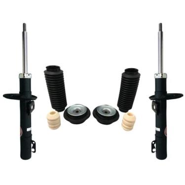 Imagem de Kit Batente + Par Amortecedor Dianteiro Gol G5 G6 G7 2009 A 2022 Kayab