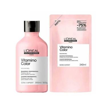 Imagem de Kit L'Oréal Profissionnel Vitamino Color - Shampoo Com Refil - L'Oréal