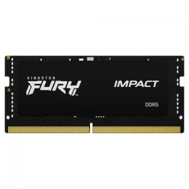Imagem de Memória 16gb Ddr5 4800mhz, Kingston Fury Impact Para Notebook, Kf548s38ib-16