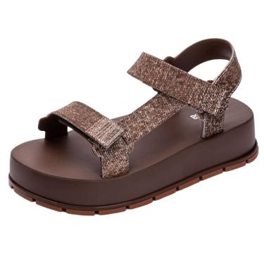 Imagem de Sandália Feminina Moderna Style Flowing Denim Melissa