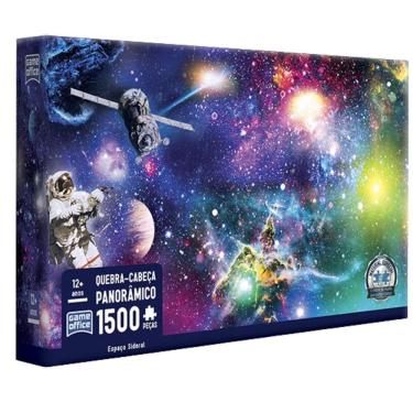 Imagem de Quebra Cabeça Espaço Sideral Panorâmico 1500 Pc 3326 Toyster