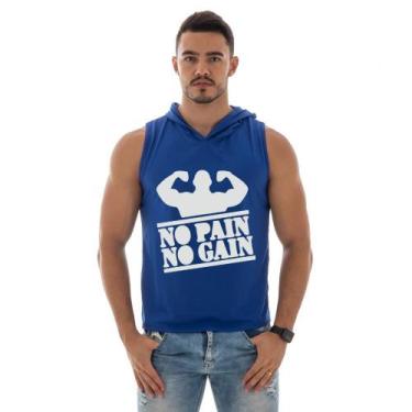 Imagem de Camiseta Regata Masculina Academia Com Capuz Leve E Confortavel No Pai