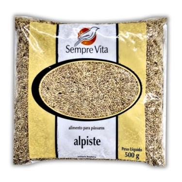 Imagem de Ração Sempre Vita Alpiste Pássaros - 500g