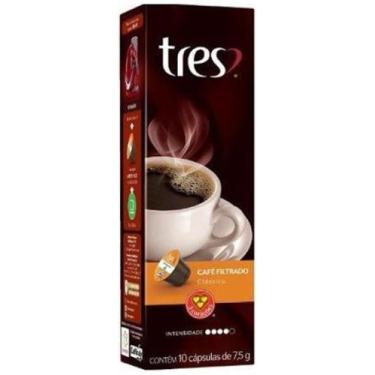 Imagem de Café Três Corações - Filtrado Clássico 10 Cápsulas, 75g - 3 Coracoes, 