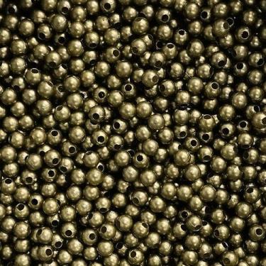 Imagem de PÉROLA DE ABS LISA Nº 04 20G PEROLA 4MM - IMPORTAÇÃO, Ouro velho