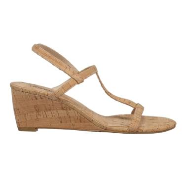 Imagem de Vaneli Sandália feminina Mohan Wedge, Cortiça natural, 9.5