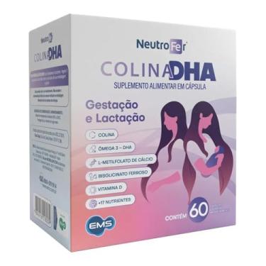 Imagem de Neutrofer Colina DHA 60 cápsulas