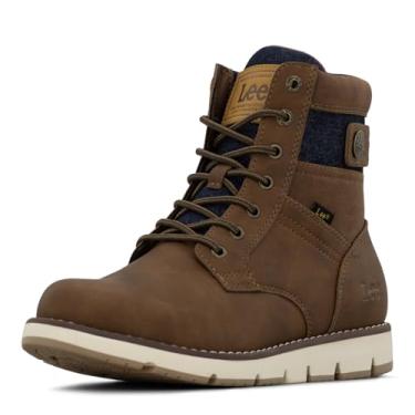 Imagem de Lee Bota masculina Hudson Chukka, British Tan/Navy Denim, 38