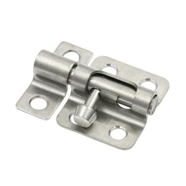 Imagem de Prime-Line U 117511 Porta e portão, trava de barril deslizante 5 cm com parafusos, aço inoxidável (pacote único)