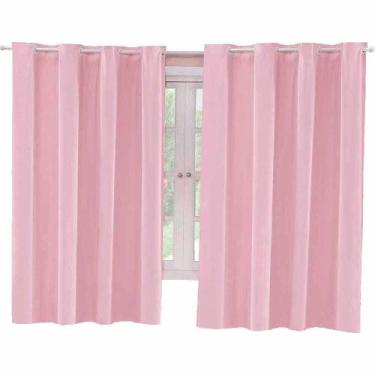 Imagem de Cortina Corta Luz Blackout Em Pvc Rosa 2,80 X 1,60 - Paulo Cesar Enxov
