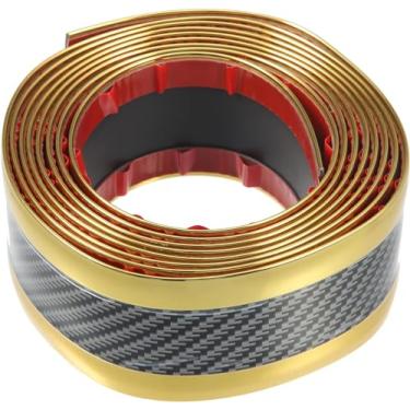 Imagem de Capa de proteção contra poeira de borda de porta de carro. 5 cm x 2,5 m SUV protetor universal de peitoril de porta de borda para porta-malas antiarranhões adesivo de proteção contra arranhões DIY