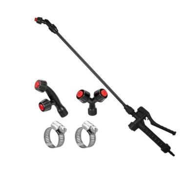 Imagem de KiBcsLic Pulverizador manual, equipamento de pulverização portátil, acessórios para hastes de pulverização, pulverizador versátil para irrigação por aspersão
