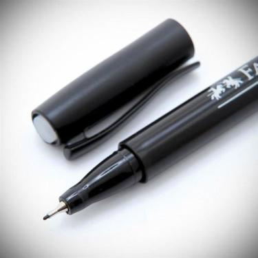 Imagem de Caneta Hidrográfica Fine Pen Vermelha Faber-castell - Faber Castell