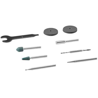 Imagem de Kit de Acessórios de Micro Retífica para Vidro e Pedra com 9 Peças - 26150735AA000 - DREMEL