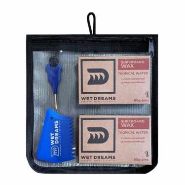 Imagem de Kit 2 Parafinas Morna/Quente + Chave + Raspador + Estojo