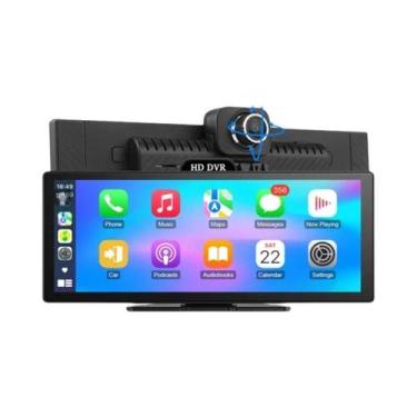 Imagem de Câmera Veicular 4K Com Dupla Lente, Tela De 11,26 Polegadas, CarPlay S