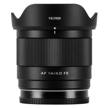Imagem de VILTROX Lente de foco automático de quadro completo 14 mm f/4 F4.0 E para câmeras E-Mount, lente de câmera grande angular para Sony a6600 a6700 ZV-E10 FX30 FX3 A7C A7RII A7SIII A7II A7III A7RIII