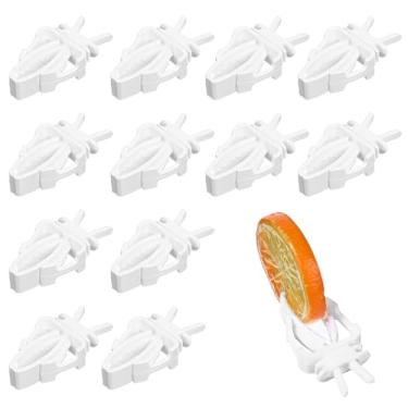 Imagem de XLIUAX 12 peças de suporte de comida para gaiola de pássaros, papagaio, frutas, legumes, suporte de painço para gaiolas de pássaros, clipe de alimentador para periquito periquito, canário, calopsita