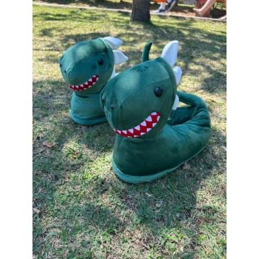 Imagem de Pantufa Dinossauro - Pé nas nuvens, 31/32/33