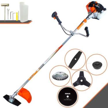 Imagem de Roçadeira Lateral À Gasolina Vulcan VR430-S Motor 2 Tempos 43cc 1,7HP 