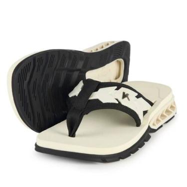 Imagem de Chinelo Kenner Rakka Ultra Full Force - Bege e Preto, 39