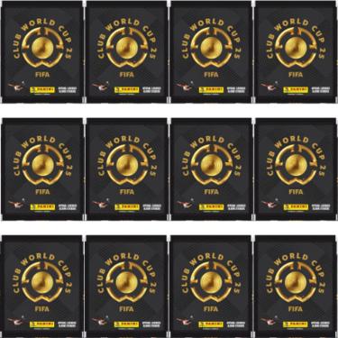 Imagem de Fifa Club World Cup 2025 Kit 50 Figurinhas (10 Envelopes) Mundial Clubes Fifa 2025