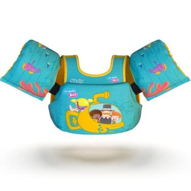 Imagem de Boia infantil colete salva vidas praia e piscina criança mundo bita fu