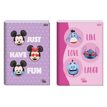 Imagem de Caderno Broch. Univ. CP 48 Folhas – Disney Emoji Jandaia