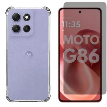 Imagem de Capa + Pelicula Hidrogel Privativa Compatível Para Moto G86