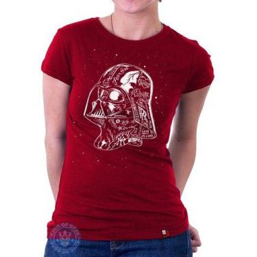 Imagem de Babylook Darth Vader Star Wars Blusinha Geek Filme Série - King of Gee