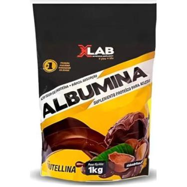 Imagem de Albumina 1kg Sabor nutelina melhor sabor - XLAB NUTRITION