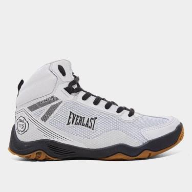 Imagem de Tênis Everlast Strike 4, Branco, Preto, 37