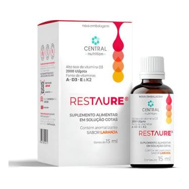 Imagem de Restaure 15ml Central Nutrition - Vitamina A, D3, E E K2