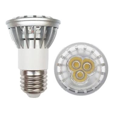 Imagem de Lâmpada Dicroica Mr16 Led Jdr 3W Bivolt E27 Branco Frio - ECP, 110V/22